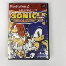 Sonic Mega Collection Plus Sony PlayStation 2 2004 Complete Video Game PS2 CIB - £10.99 GBP