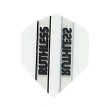 Ruthless White Clear Panel Standard Wide Micron Dart Flights - 3 sets(9 ... - £3.11 GBP