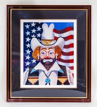 &quot;Reno Red&quot; by Red Skelton Lithograph on Paper LE 291/999 Framed &amp; Signed - £474.81 GBP