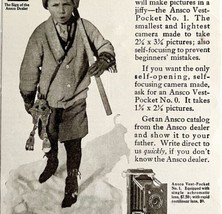 1916 Ansco Cameras Speedex Film Advertisement Photography Binghampton NY... - $17.50