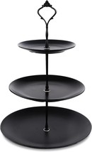 Lucky Will Black Tiered Dessert Serving Tray Kid&#39;s Party Supplies Favors... - $8.66