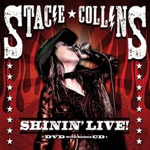 Shinin&#39; Live! by Stacie Collins (Live DVD &amp; Bonus CD-2013) NEW-Free Shipping - £23.83 GBP
