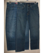 (2) BOYS Levi&#39;s RED TAB 514 &quot;Slim Straight&quot; DISTRESSED BLUE JEANS  SIZE ... - $534.27 MXN
