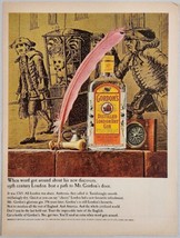 1965 Print Ad Gordon&#39;s London Dry Gin 18th Century London England 1769 - £12.82 GBP