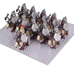 Warg Varg Orcs Soldier VS Uruk-hai Azog Figures Goats Mini Dwarfs XP309 - $28.99