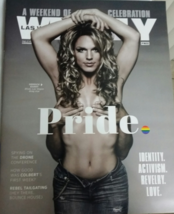 Derrick Barry For Pride, David Bowie  In Las Vegas Weekly Magz Sept 2015 - £4.75 GBP