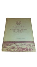 Vintage Woodrow Wilson High School Pupils Handbook Beckley West Virginia... - $24.99