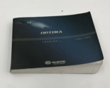 2011 Kia Optima Owners Manual Handbook OEM K01B24008 - £14.06 GBP