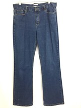 Axcess Liz Claiborne Womens size 12 Stretch Denim Blue Jeans 35 x 32 Medium Wash - £17.97 GBP
