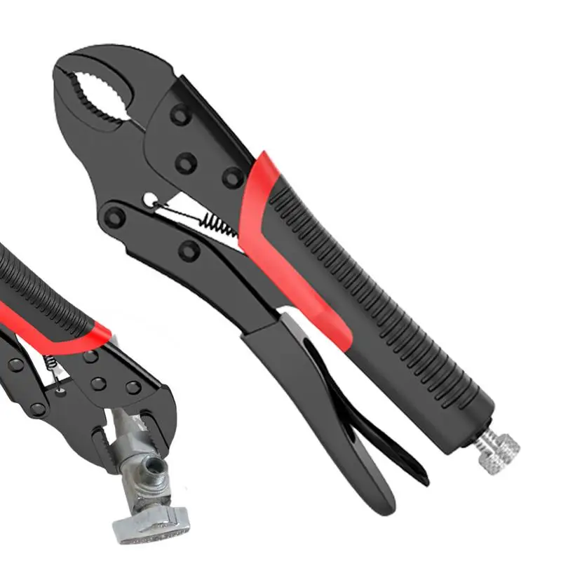 Locking Pliers Clamp Tool Grip Wrench Locking Plier Curved Jaw Pliers Wrench - £15.90 GBP+