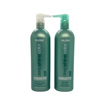 Rusk Deepshine Color Smooth Shampoo &amp; Conditioner 25 Oz Set - £33.53 GBP