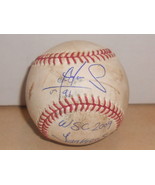 alfredo aceves Signed Autographed  Rawlings Baseball ROMLB WS Champ - $33.14