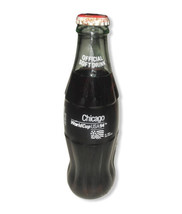 1994 WORLD CUP SOCCER USA CHICAGO 8OZ GLASS COCA COLA BOTTLE - £6.85 GBP