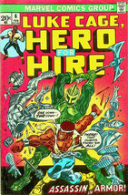 Luke Cage, Hero For Hire #6 (Feb 1973, Marvel) - Fine/Very Fine - £12.98 GBP