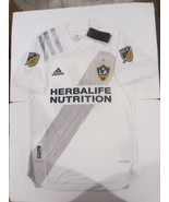 Chicharito LA Galaxy MLS 5 Star Match Slim White Home Soccer Jersey 2020... - £69.41 GBP