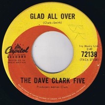 Dave Clark Five Glad All Over 45 rpm I Know You Canadian Pressing - £7.93 GBP