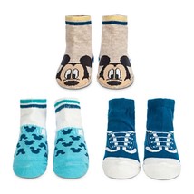 Disney Baby 3 Pack Mickey Mouse Infant Socks  Sz 6-12 Mos - Gift Boxed - £10.54 GBP