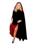 RED BLK REVERSABLE ARTDECO STEVIE NICKS STYLE VELVET MUCHA GYPSY BOHO HO... - €421,95 EUR