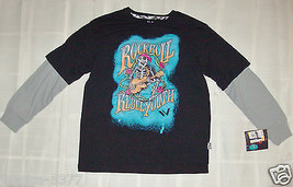 Boys Shaun White Long Sleeve RocknRoll Rebel Youth Shirt Size S NWT - £5.25 GBP