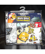 Angry Birds Star Wars  BOYS BRIEFS SIZE-4 or 6 - 3 PACK  NIP  - £6.03 GBP