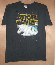Star Wars Mens Black Millennium Falcon TShirt Sizes-S,M,L,XL or XXL NWT - £8.80 GBP