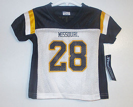 ProEdge Missouri Tigers Toddler Boys Jersey Shirt Sizes 2T, 3T and 4T NWT - $13.99