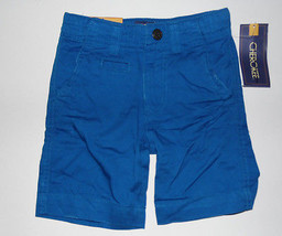 Cherokee Boys Blue Flat Front Shorts Size 4 NWT - £6.86 GBP
