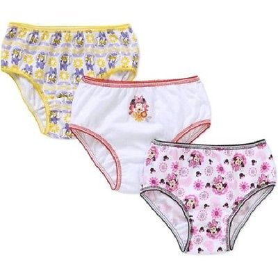 Underwear Minnie Mouse Panties Size 4T Girl's New 