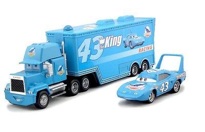 Pixar Cars No.43 The King Hauler Mack Cars Plastic Truck Toys For Children - $25.99