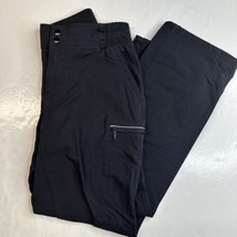 Duluth Trading Black Hills Water Repellent Pants Womens 14 Lined Cinch Hem - $44.99