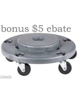Professional Heavy Duty Brute Trash Can Rolling Dolly 18&quot; Garbage Contai... - $1,199.67 MXN