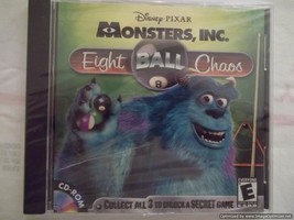 Monsters, Inc, Eight Ball Chaos - Disney Pixar - 2001, Brand New - $9.99