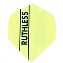 Ruthless Neon Yellow Standard Micron Dart Flights -100 Micron- 3 sets(9 flights) - $3.98