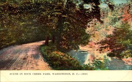 Road Scene in Rock Creek Park in Washington D.C. Divided Back  Postcard bk53 - £3.89 GBP