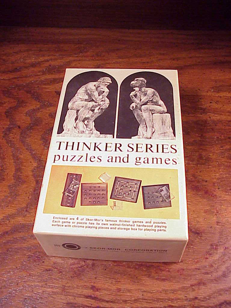 1970's Retro Skor-Mor Thinker Series Puzzles and Games, No. 148 - £7.07 GBP
