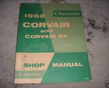 1962 Chevrolet Corvair 95 Service Atelier Manuel Supplément OEM GM Worn 62 - $9.95