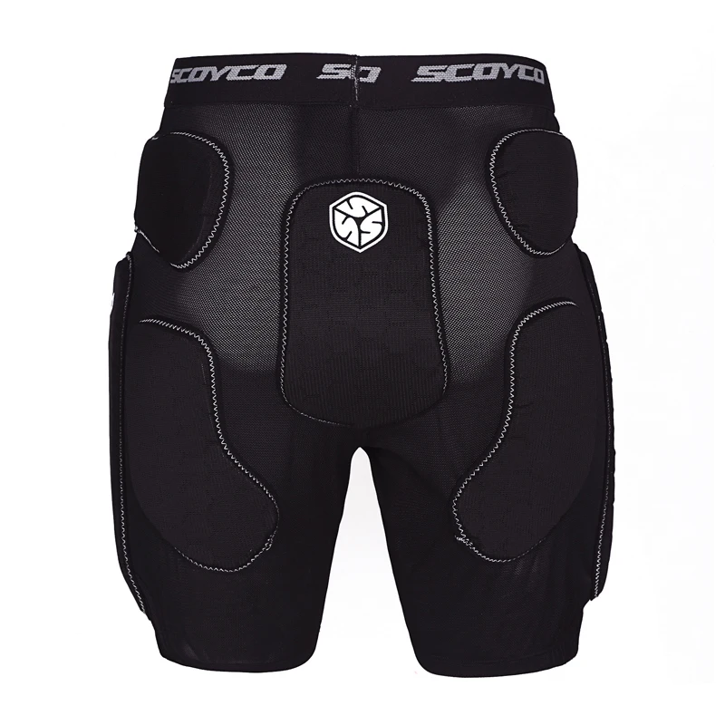 SCOYCO Motorcycle Armor Shorts MTB Bicycle Breathable Riding Racing Built-In - £53.41 GBP