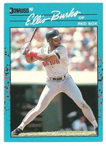 Boston Red Sox Ellis Burks 1990 Donruss Baseballs Best Baseball Card 30 - £0.39 GBP