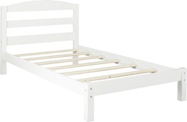 Braylon Bed, Twin, White, Dorel Living Da7428-W. - $160.97