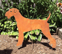 Airedale Terrier Garden Stake or Wall Hanging - £42.77 GBP