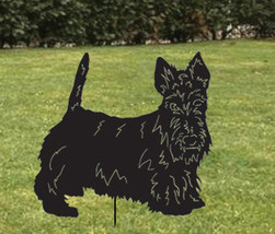 Scottish Terrier Garden Stake or Wall Hanging - £42.08 GBP