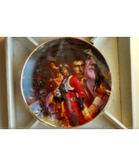 STAR Wars Luke Skywalker Han Solo Decorative Collectible Plate - £39.08 GBP