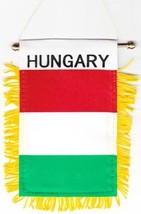 Hungary Window Hanging Flag - $3.30