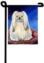 Lhasa Apso 11"x15" 2-Sided Garden Banner - $18.00