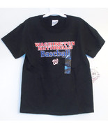 Gildan Boys Washington Nationals Baseball T-Shirt Sizes XS 4-5 and Sm 6-... - £10.40 GBP