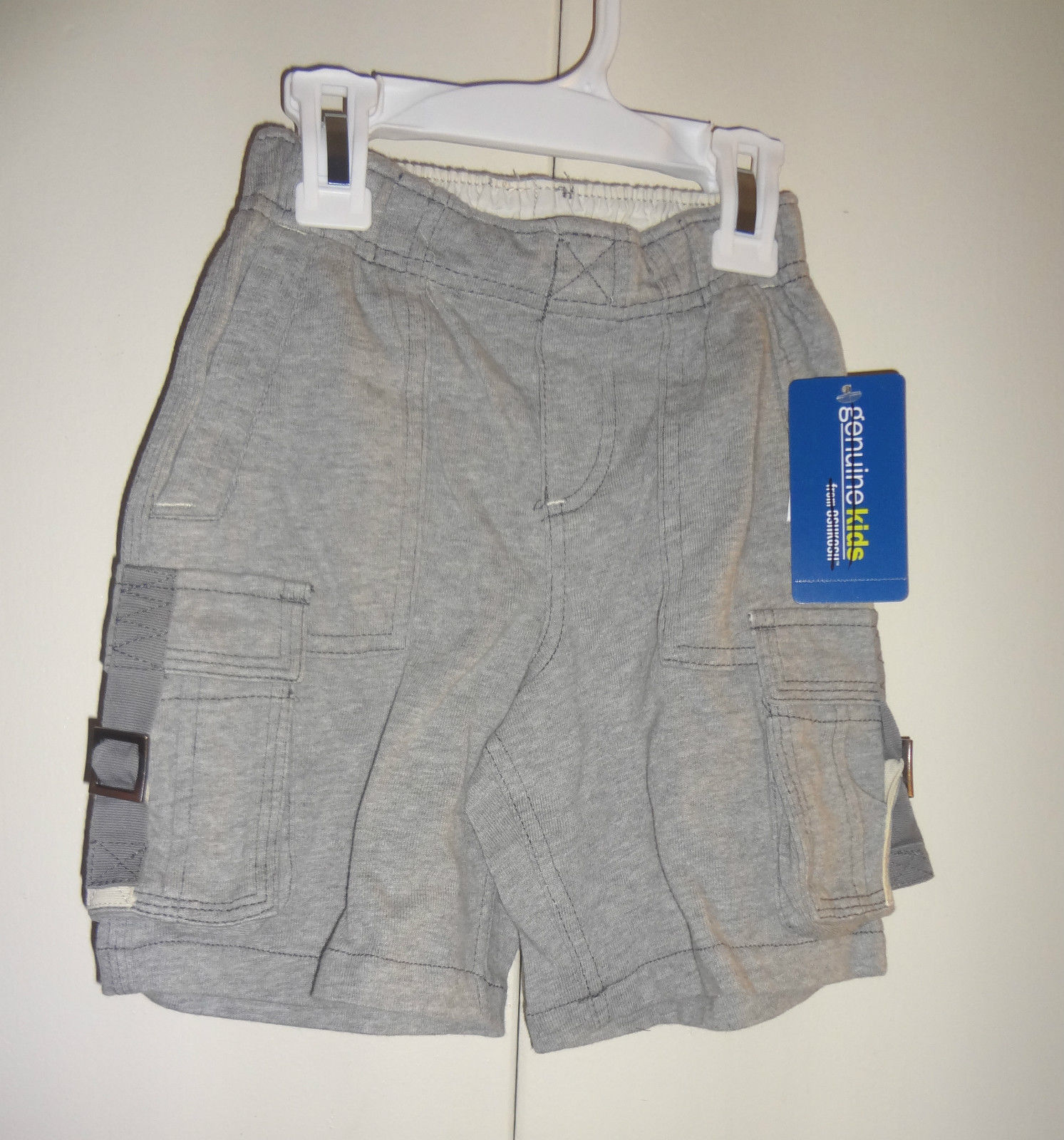 GENUINE KIDS FROM OSHKOSH Boys Knit Cargo SHORTS SIZE-3T NEW - £7.94 GBP