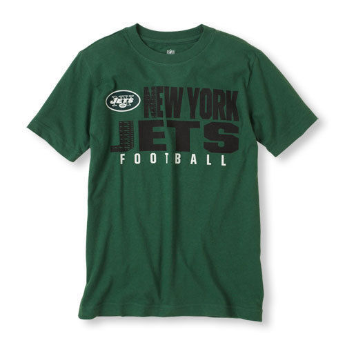 New York Jets NFL Team Apparel Boys  T-Shirt Sizes-4 NWT - $14.39