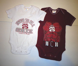 University Of Montana Grizzles  Infant Boys  Pro Edge Bodysuit  2 Piece Nwt - £7.66 GBP