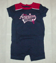 Old Navy Infant One Piece Romper All American Hunk Size 3-6 Months NWT - $8.59