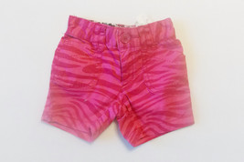 The Childrens Place Infant Girls Pink Tiger Striped Shorts Size 6-9 Months NWT - £7.23 GBP